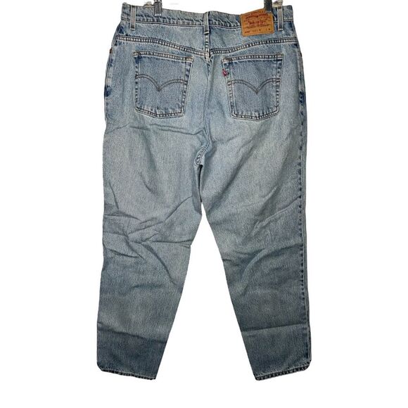 VINTAGE Levi’s High Waisted Relaxed Fit Tapered Leg Jeans 
Size 18 - Picture 1 of 7